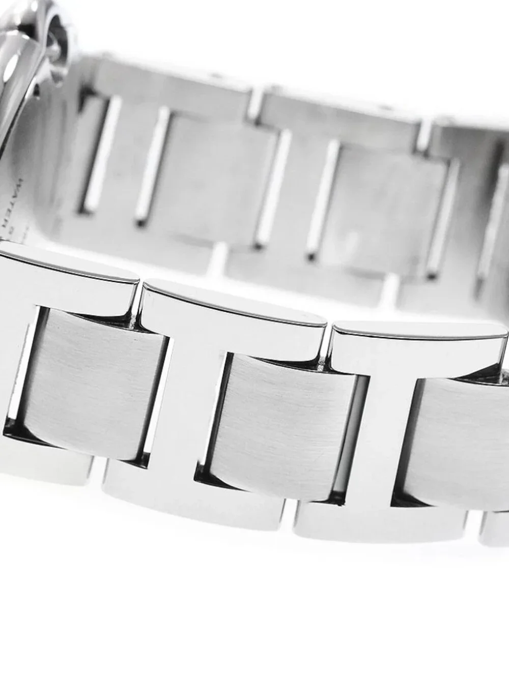 CARTIER Baron Blue LM W69012Z4 Date Silver Dial Automatic Men's Watch_969009